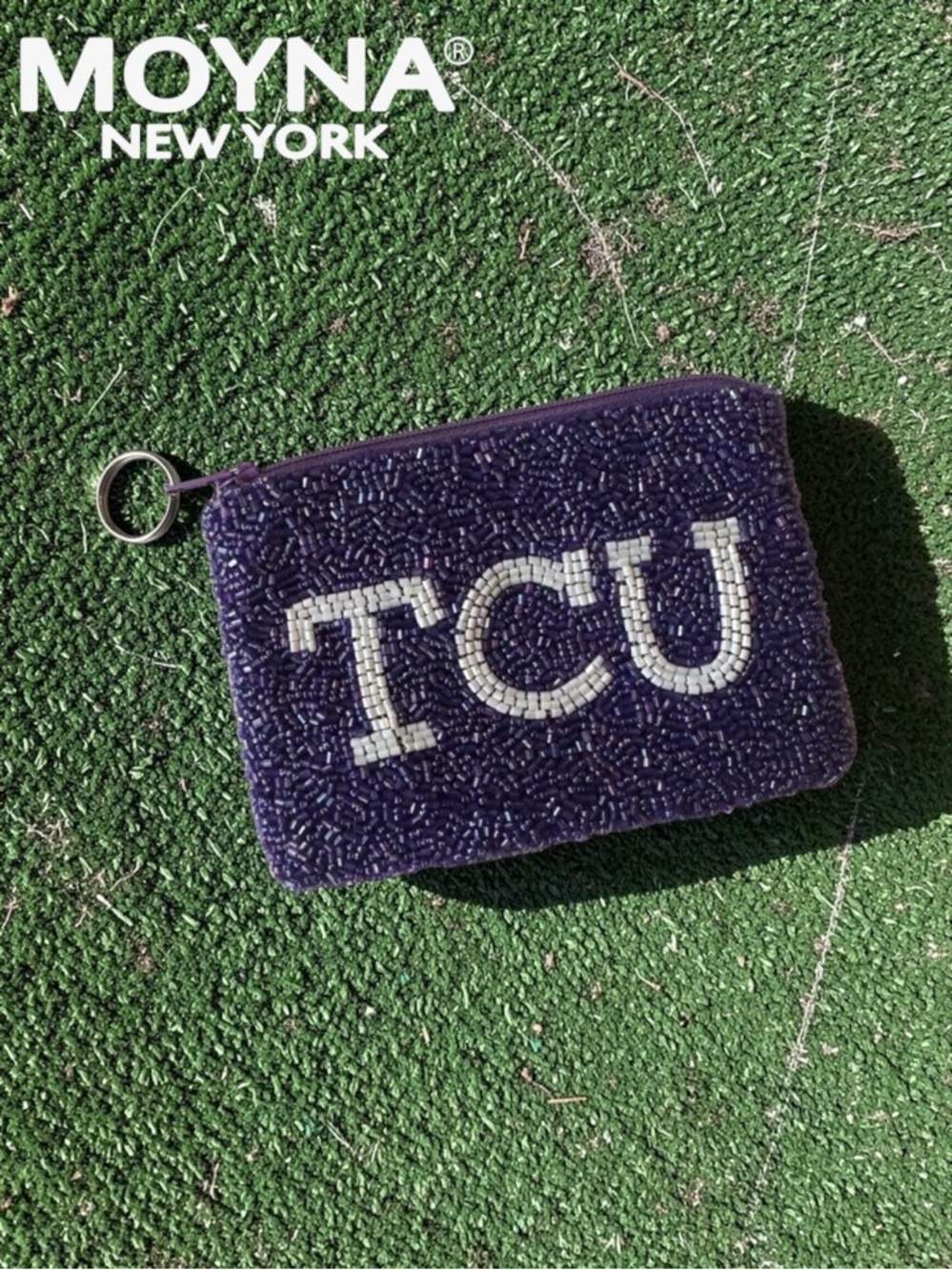 Moyna Beaded Small Coin Purse- TCU
